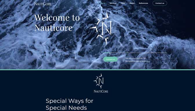 Maritime Webdesign Referenz